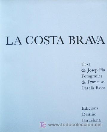 Libros de segunda mano: LA COSTA BRAVA - PRIMERA EDICION 1978 - Foto 3