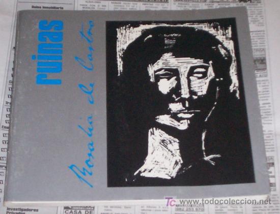 Libros de segunda mano: RUINAS - ROSALIA DE CASTRO - Foto 1