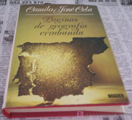 Libros de segunda mano: P&Aacute;GINAS DE GEOGRAF&Iacute;A ERRABUNDA - CAMILO JOS&Eacute; CELA - Foto 1