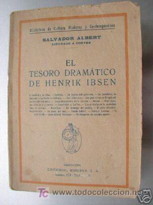 Libros de segunda mano: EL TESORO DRAMATICO DE HENRIK IBSEN. L4354 - Foto 1