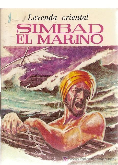 Libros de segunda mano: Minilibro Simbad el marino. 6 x 8 cm. - Foto 1