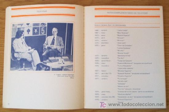 Libros de segunda mano: BREU HISTORIA DELS PROGRAMES EN CATALA A R.T.V.E. - Foto 7