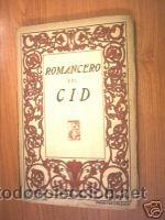 Libros de segunda mano: ROMANCERO DEL CID. PROMETEO, VALENCIA. L4762 - Foto 1
