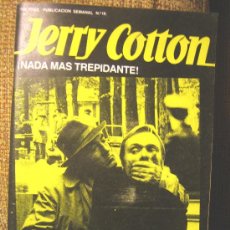Libros de segunda mano: JERRY COTTON - VENGANZA MORTAL - BRUGUERA Nº 10