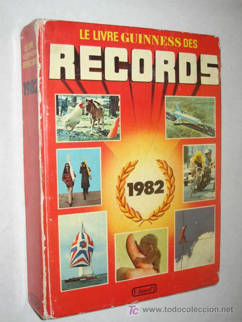 Libros de segunda mano: Libro Guinnes de los Records 1982, edici&oacute;n francesa - Foto 1