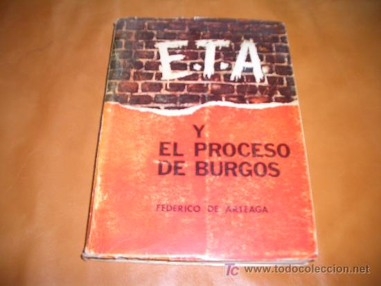 Libros de segunda mano: ETA Y EL PROCESO DE BURGOS - Foto 1