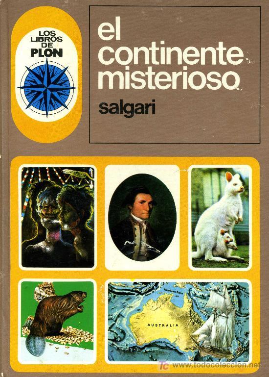 Libros de segunda mano: EL CONTINENTE MISTERIOSO ( SALGARI ) - Foto 1