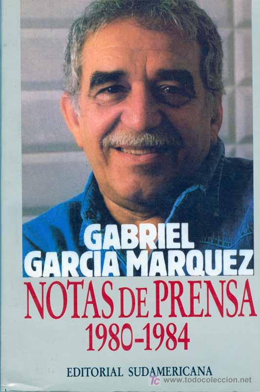 Libros de segunda mano: GARC&Iacute;A M&Aacute;RQUEZ - NOTAS DE PRENSA - Foto 1