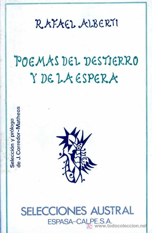 Libros de segunda mano: Alberti, Rafael, Poemas del destierro y de la espera - Foto 1