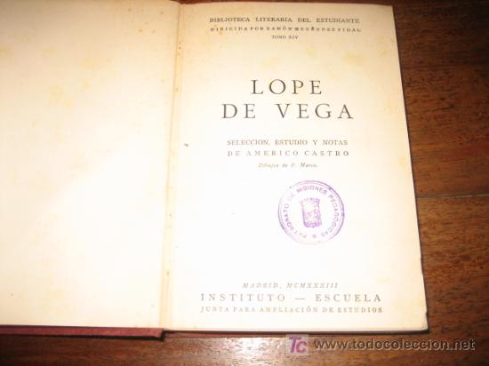 Libros de segunda mano: LOPE DE VEGA - Foto 2