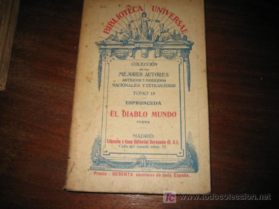 Libros de segunda mano: EL DIABLO MUNDO - Foto 1