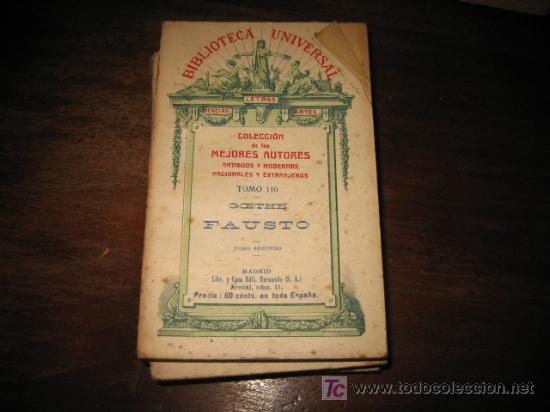 Libros de segunda mano: FAUSTO - Foto 1