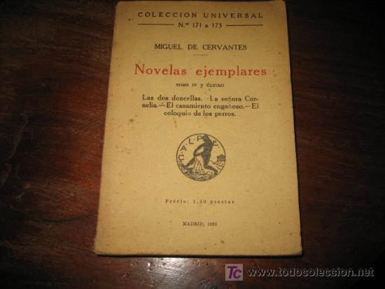 Libros de segunda mano: NOVELAS EJEMPLARES - Foto 1