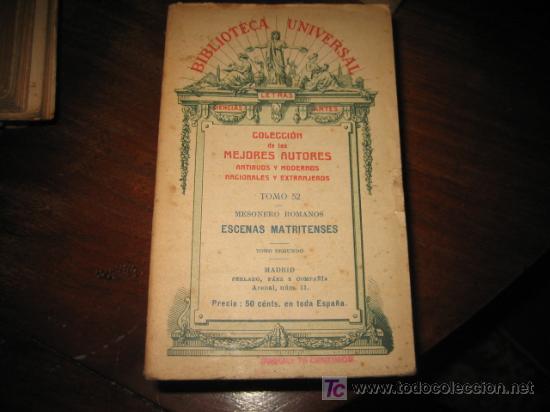 Libros de segunda mano: ESCENAS MATRITENSES - Foto 1