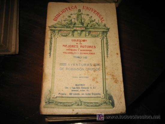 Libros de segunda mano: AVENTURAS DE ROBINSON CRUSOE - Foto 1