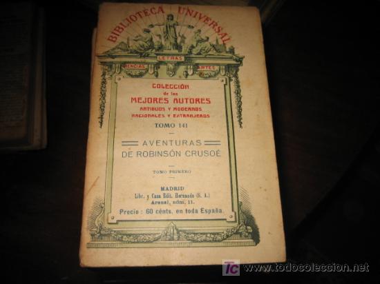 Libros de segunda mano: AVENTURAS DE ROBINSON CRUSOE - Foto 1