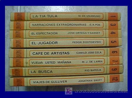 Libros de segunda mano: libros biblioteca b&aacute;sica colecci&oacute;n naranja - Foto 2