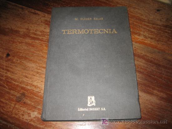 Libros de segunda mano: TERMOTECNIA - Foto 1