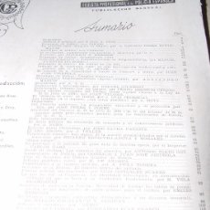 Libros de segunda mano: 1944.- CRIMINOLOGÍA. INVESTIGACIÓN REVISTA PROFESIONAL DE LA POLICIA ESPAÑOLA.. Lote 27302541