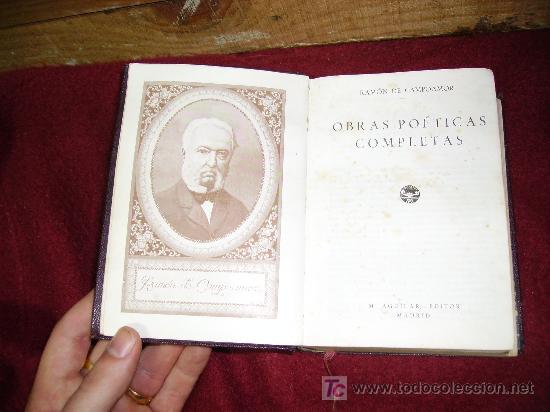 Libros de segunda mano: OBRAS POETICAS COMPLETAS DE RAMON DE CAMPOAMOR - Foto 1
