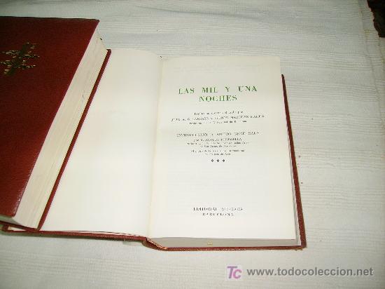 Libros de segunda mano: LAS MIL Y UNA NOCHES - Foto 1