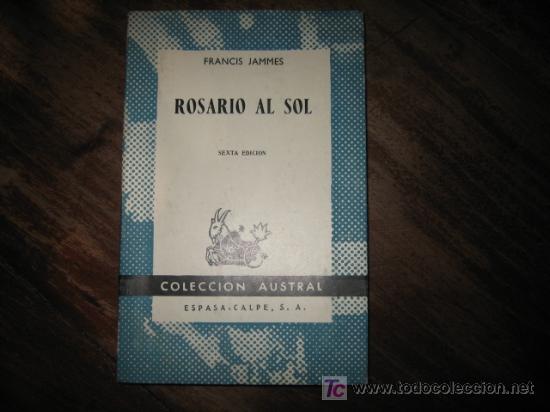 Libros de segunda mano: ROSARIO AL SOL - Foto 1
