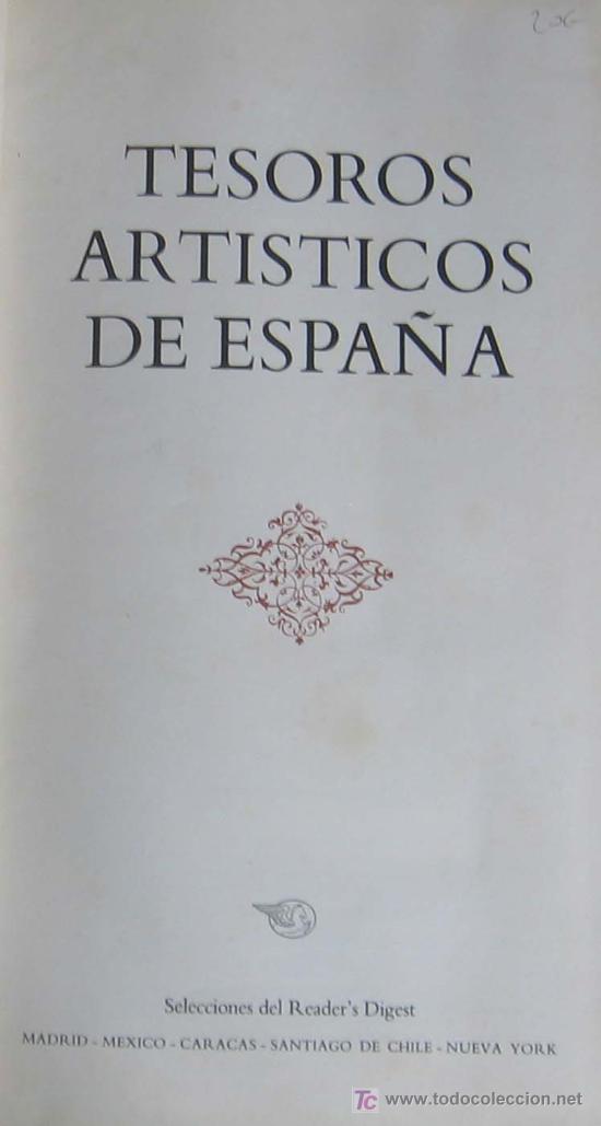Libros de segunda mano: TESOROS ARTISTICOS DE ESPA&Ntilde;A 1972 - Foto 1
