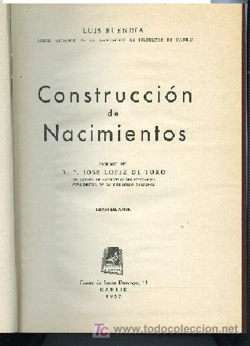 Gebrauchte B&uuml;cher: BUENDIA CONSTRUCCION DE NACIMIENTOS BELENES