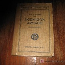Libros de segunda mano: HORMIGON ARMADO 