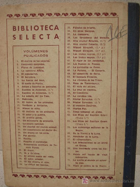 Libros de segunda mano: LIBROS MIGUEL STROGOF 1&ordf; Y 2&ordf; PARTE DE JULIO VERNE - Foto 3
