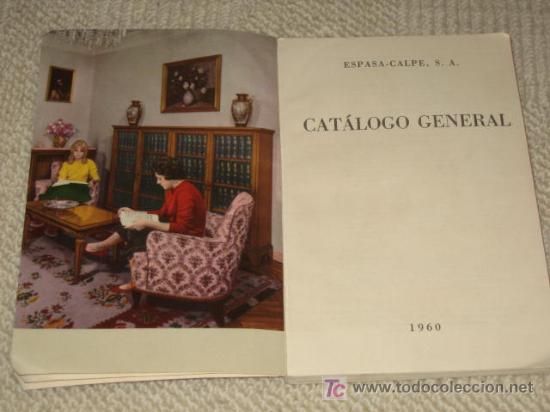 Libros de segunda mano: Cat&aacute;logo general 1960, de Editorial Espasa Calpe, S.A. - Foto 2