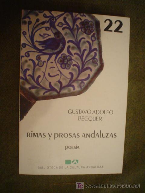Libros de segunda mano: BECQUER, GUSTAVO ADOLFO: RIMAS Y PROSAS ANDALUZAS - Foto 1