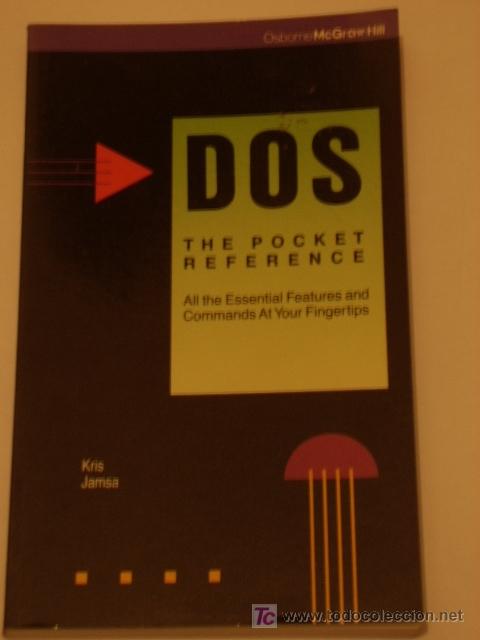 Libros de segunda mano: DOS, The pocket reference (All the Essential Features and Commands At Your Fingertips). En Ingl&eacute;s - Foto 1