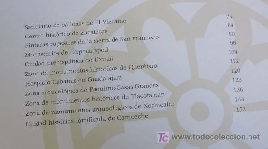 Libros de segunda mano: MEXICO monumentos del patrimonio de la humanidad - Foto 4