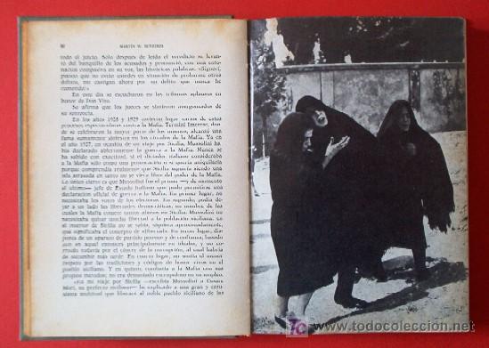Libros de segunda mano: LA MAFIA - PODER Y SECRETOS DE LA MANO NEGRA - PRIMERA EDICION 1967 - Foto 5
