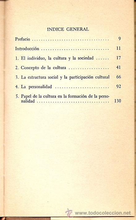 Libros de segunda mano: Cultura y personalidad / Ralph Linton - Foto 2
