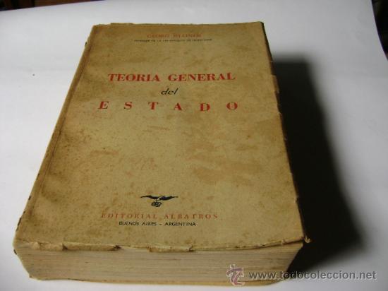 LIBRO TEORIA GENERAL DEL ESTADO JELLINEK PDF