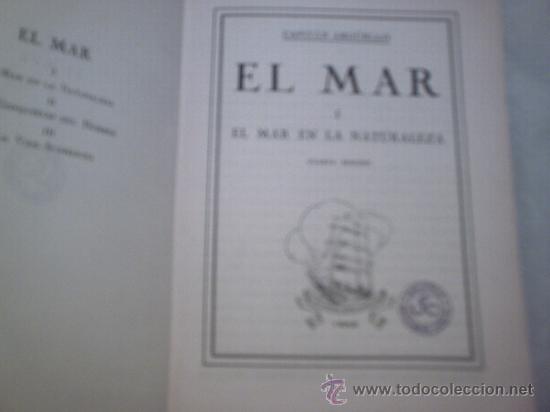 Libros de segunda mano: EL MAR 1 DE CAPIT&Aacute;N ARG&Uuml;ELLO (1942) (SEIX BARRAL) - Foto 2
