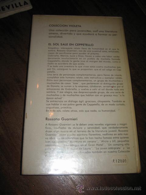 Libros de segunda mano: EL SOL SALE EN CEPPETELLO - Foto 4