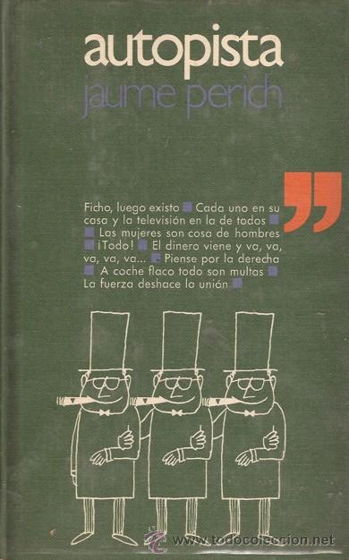 Libros de segunda mano: Libro Autopista, de Jaume Perich. De C&iacute;rculo de Lectores. - Foto 1