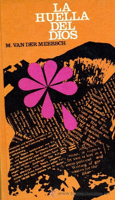Libros de segunda mano: LA HUELLA DE DIOS. VAN DER MEERSCH. A-NSF-560 - Foto 1