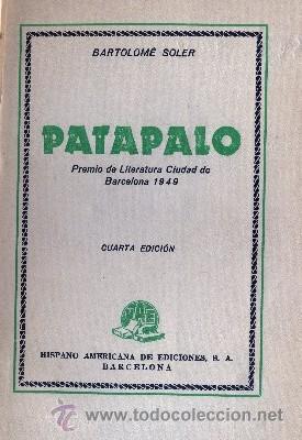 Libros de segunda mano: PATAPALO. SOLER, BARTOLOME. A-NSF-578 - Foto 1