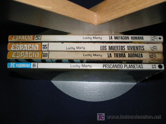 Libros de segunda mano: BOLSILIBROS BRUGUERA  - 4 NUMEROS - LUCKY MARTY - Foto 2