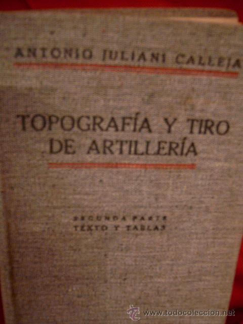 Libros de segunda mano: topografia y tiro - Foto 1
