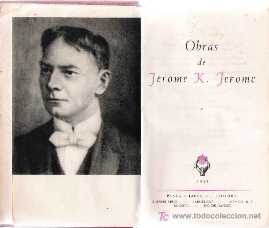 Libros de segunda mano: * HUMOR * Obras de Jerome K. Jerome - Foto 2
