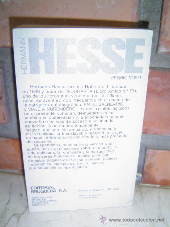 Libros de segunda mano: HERMANN HESSE EN EL BALNEARIO - Foto 2