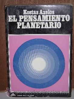 Libros de segunda mano: El pensamiento planetario por Kostas Axelos de Monte Avila Editores en Caracas 1969