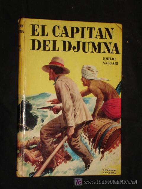 Gebrauchte B&uuml;cher: EL CAPITAN DEL DJUMNA * EMILIO SALGARI - COLECCION ROBIN HOOD *A&Ntilde;O 1974*