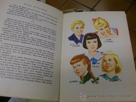 Libros de segunda mano: WERNER, LISBETH -Puck &eacute;coli&egrave;re - LECTURAS JUVENILES EN FRANC&Eacute;S   1956 - Foto 2