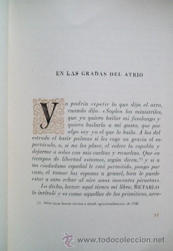 Libros de segunda mano: RETABLO - VICTOR CATALA - A&Ntilde;O 1944 - Foto 5